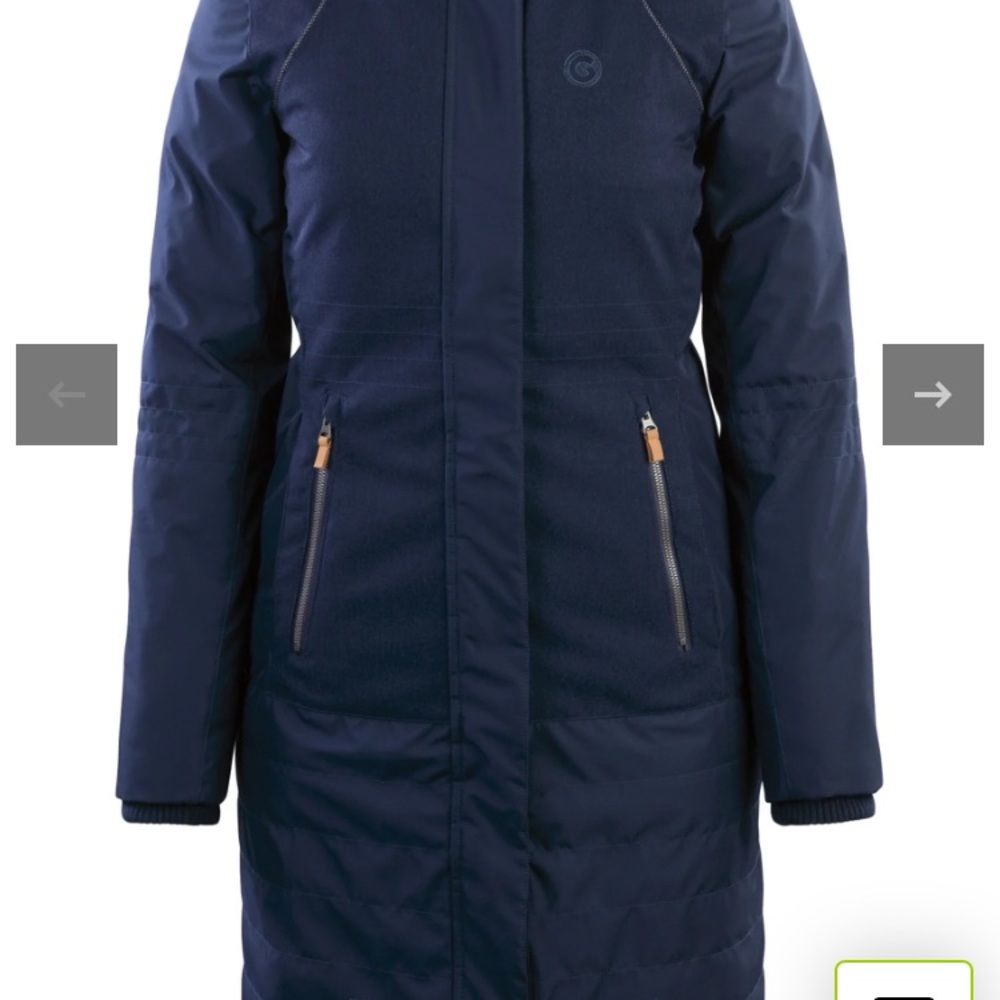 Garneau Kimberly women’s winter jacket, size M, navy blue